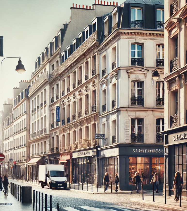 photographie immeubles parisiens